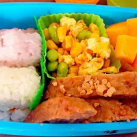 Snapdishの料理写真:2歳の息子へお弁当  パパ作|ありささん