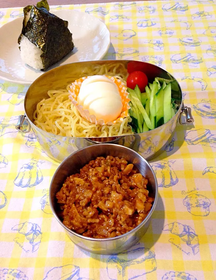 ミホさんの料理 ウチの！ジャージャー麺 のお弁当〜♪ 7/16|ピロさん