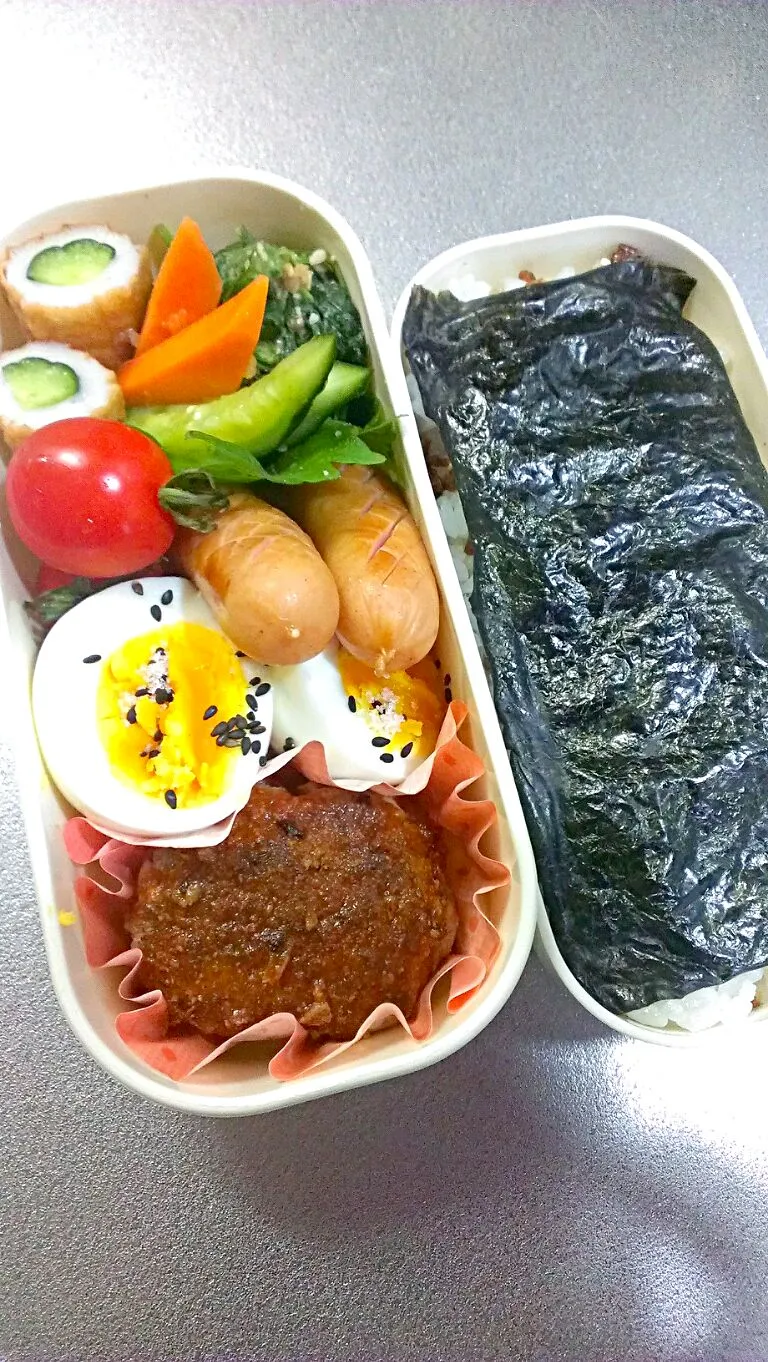 Snapdishの料理写真:7/16旦那弁当(｀・∀・´)|mechikoさん