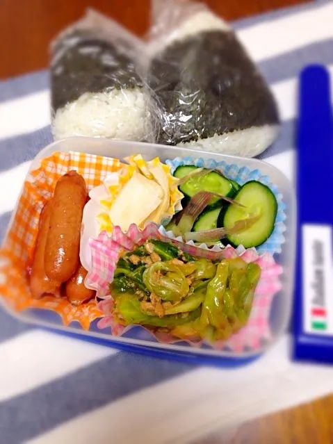 Snapdishの料理写真:旦那さんお弁当 2015.7.16|churaromaさん