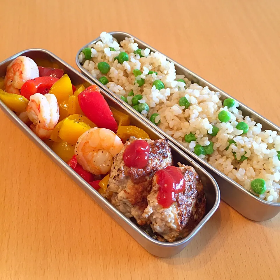 Snapdishの料理写真:Today's bento!|Takeshi Matsuiさん