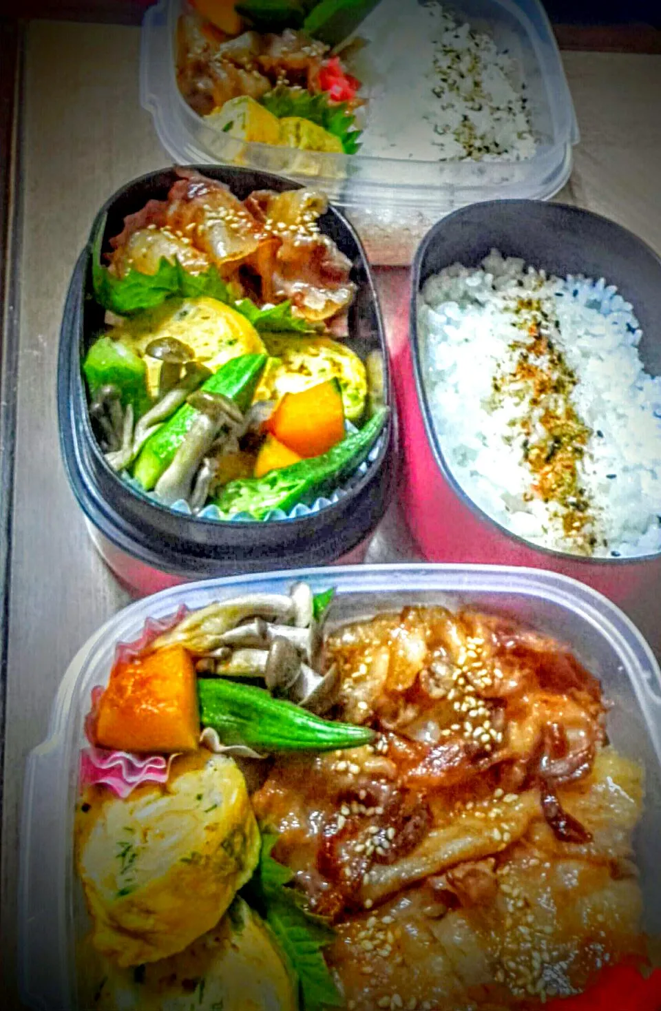 Snapdishの料理写真:いつぞやのお弁当たち|いじゅもんさん