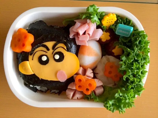 Snapdishの料理写真:クレヨンしんちゃん弁当|Michiyoさん