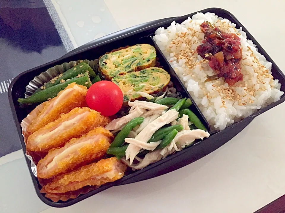 今日もてけとー 息子に弁当②|瑠花さん