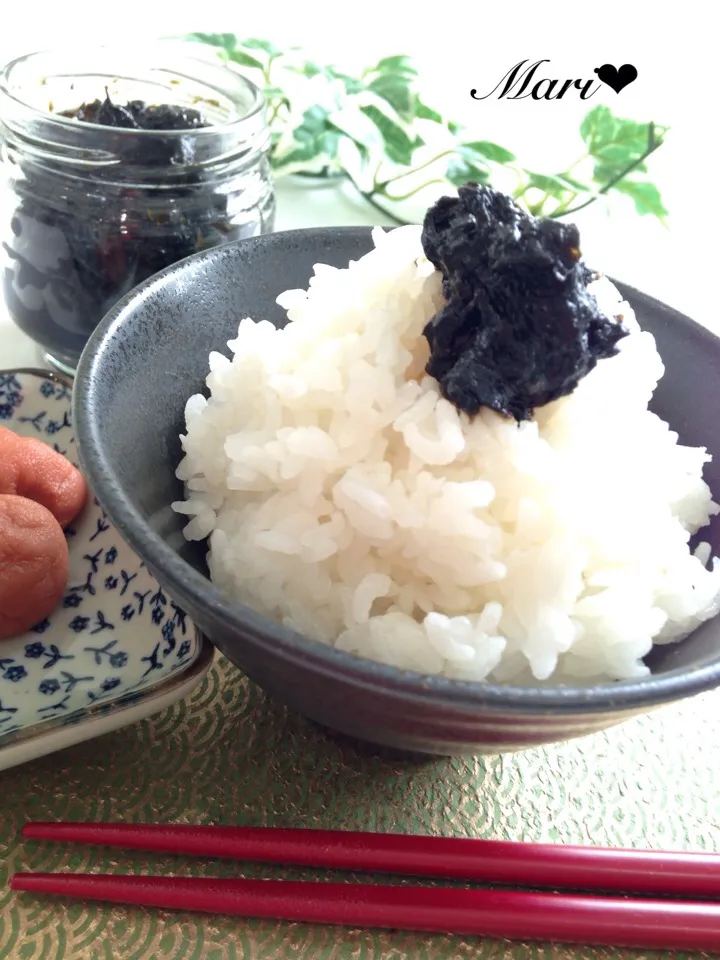 Snapdishの料理写真:すぐ出来る！自家製🌟麺つゆで♩海苔の佃煮🍚|Mariさん