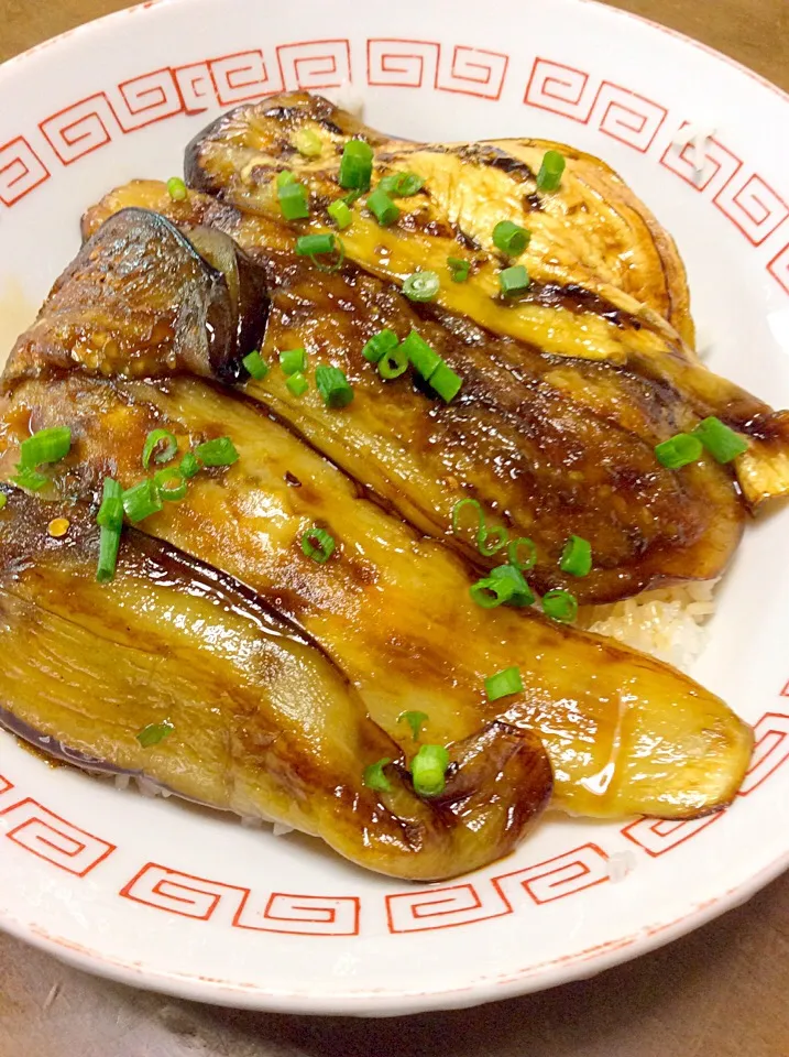 茄子の蒲焼き丼♫^_^|Norio Fukudaさん