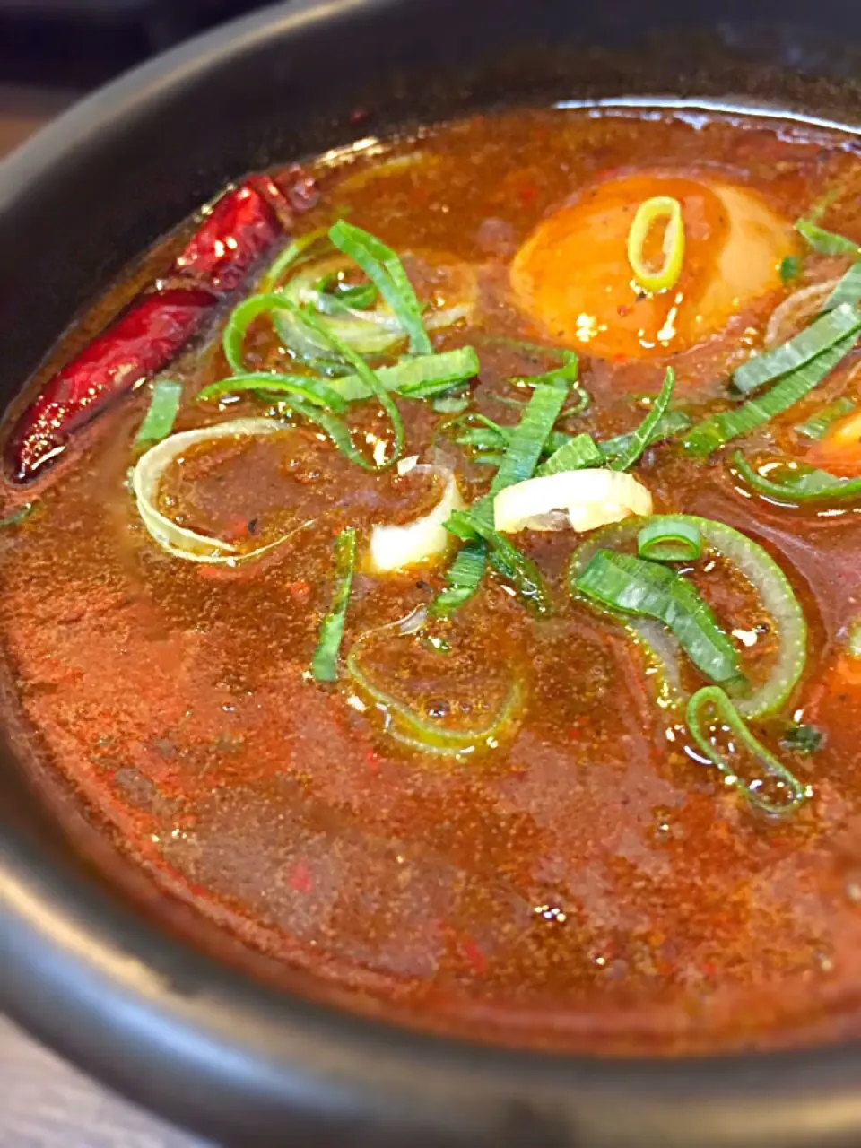 日の出ラーメン 剛つけたん麺1辛|yamaさん