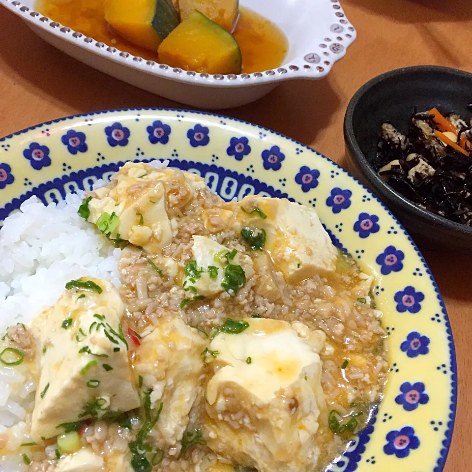 麻婆豆腐丼|りーさん