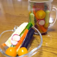 Snapdishの料理写真:夏野菜のピクルス|kinakoさん