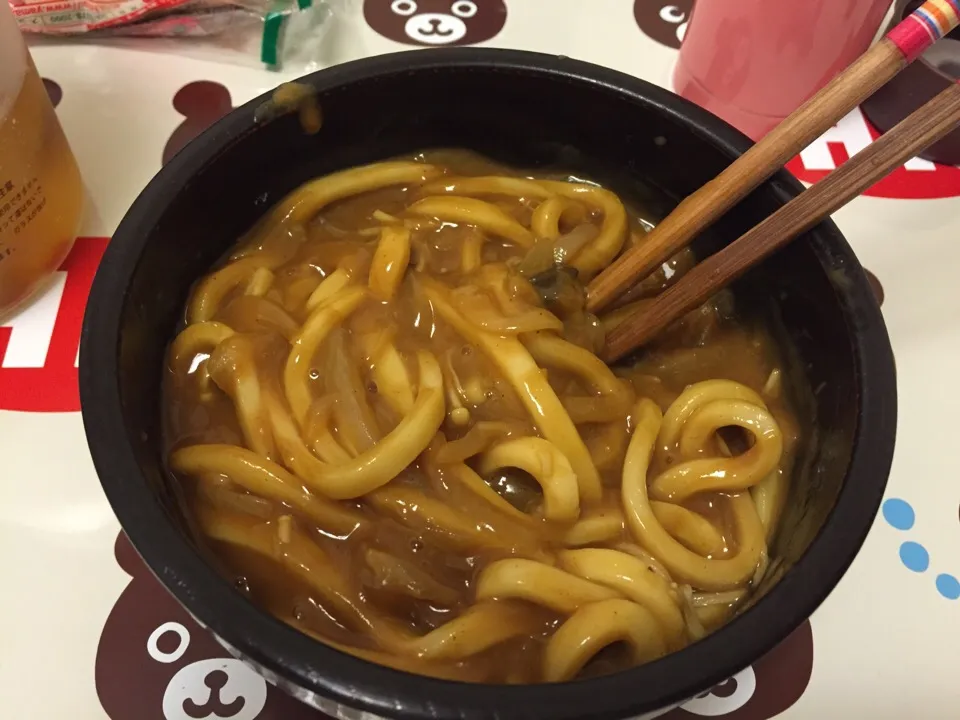 Snapdishの料理写真:肉なしカレーうどん|もえぴさん