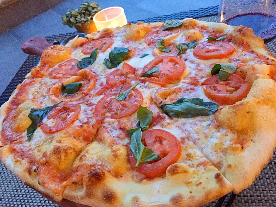 Snapdishの料理写真:Margherita pizza|sgさん