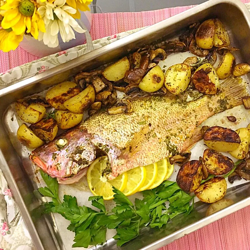 Oven-Roasted Whole Fish|Prisca Erさん