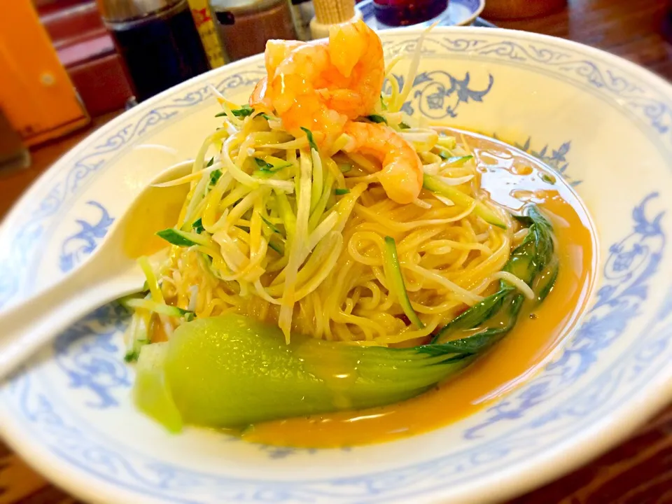 黄金雲丹2.5倍冷し麺🍜@揚州商人|おかっぴーさん