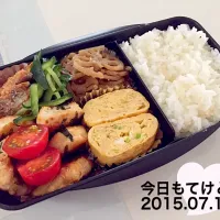 今日もてけとー 息子に弁当③|瑠花さん