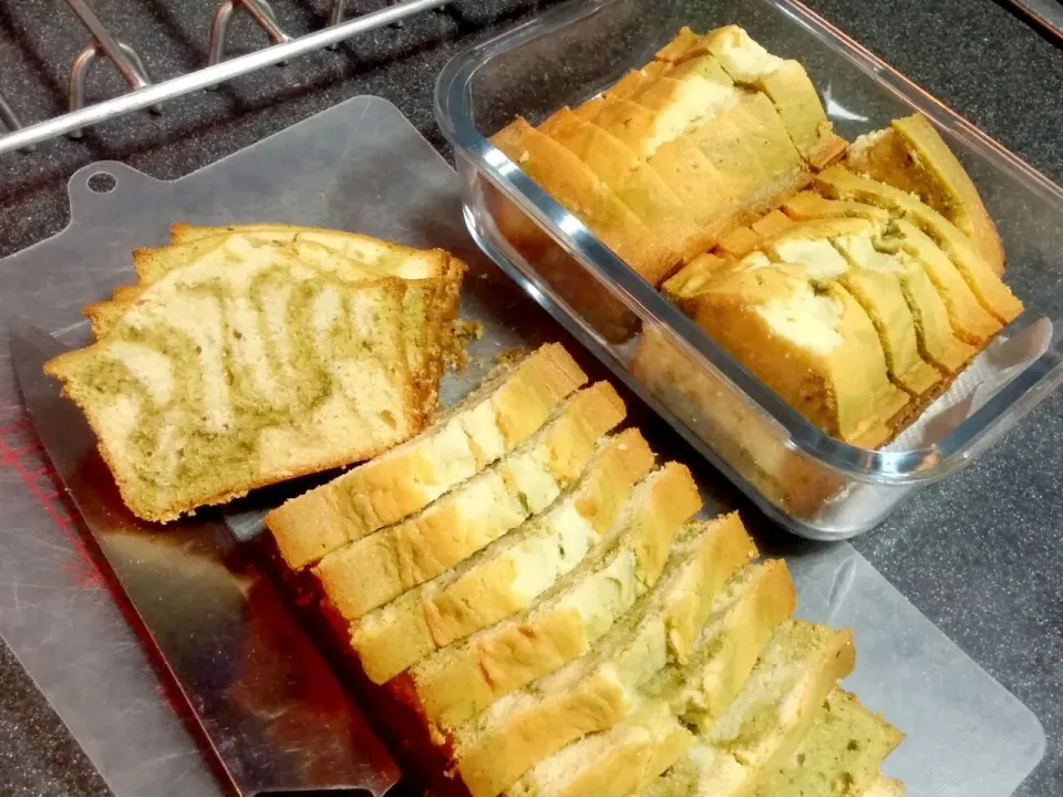 matcha butter pound cake|dotdotdotx2さん