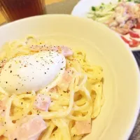 Snapdishの料理写真:簡単カルボナーラ|mikoさん