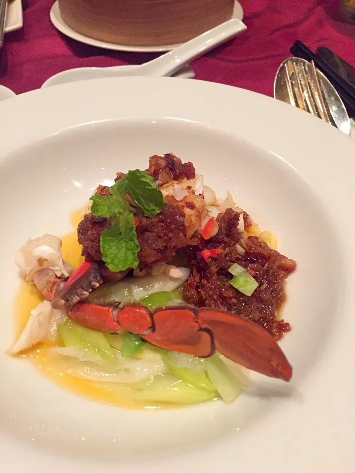 leg crab with  XO sauce|Doungjai Dearさん