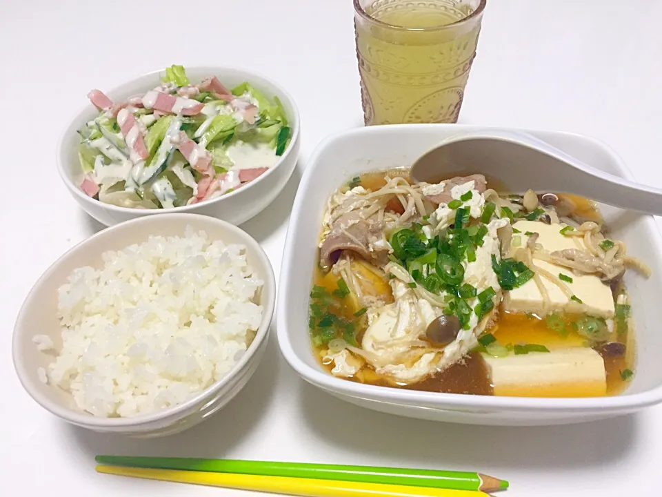 肉豆腐＊シーザーサラダ|rihoさん