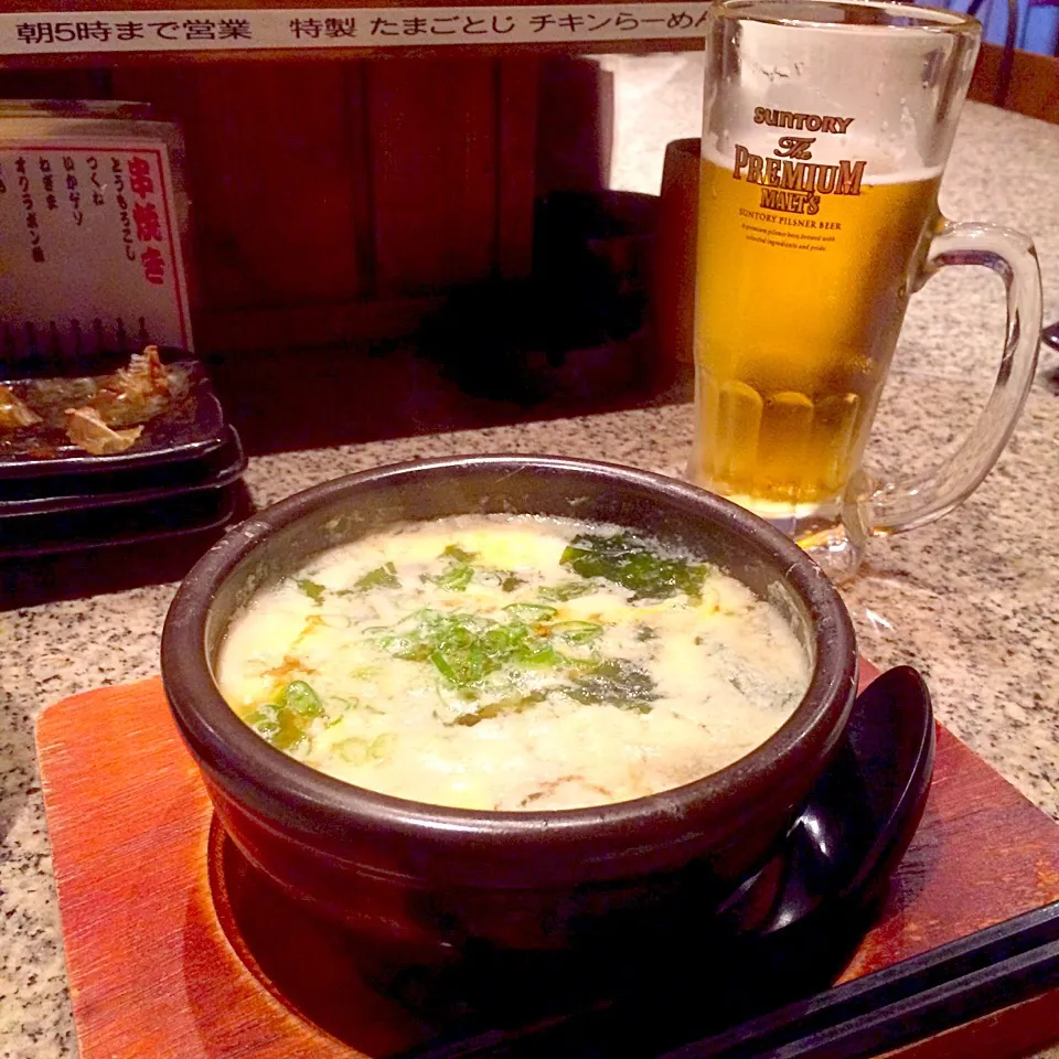 特製たまごとじチキンラーメン◟́◞̀♡|さくらさん