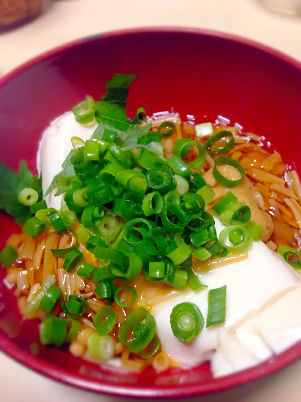 お豆腐＋なめたけ＋ネギと大葉＝うまい！！！|Yukako  Toyamaさん