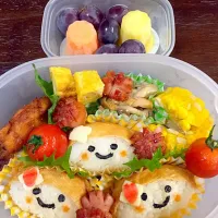 Snapdishの料理写真:息子くんお弁当|るいさん