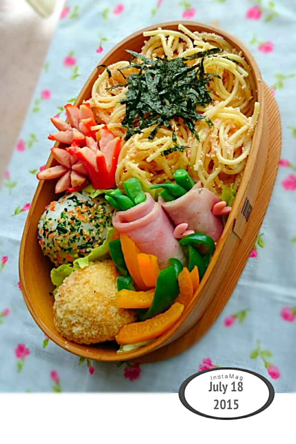 たらこスパゲティ弁当 Takako Funasaka Snapdish スナップディッシュ Id Gh41va