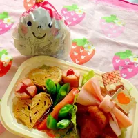 Snapdishの料理写真:お泊り保育いってらっしゃ〜い弁当♡|♡かすてら♡さん