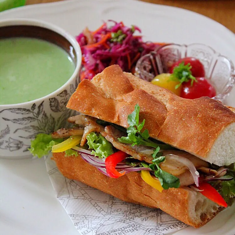 リメイクなバゲットサンド|nordenlifeさん