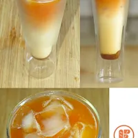 Teh C Peng (3 Layered Iced Tea) #Tea