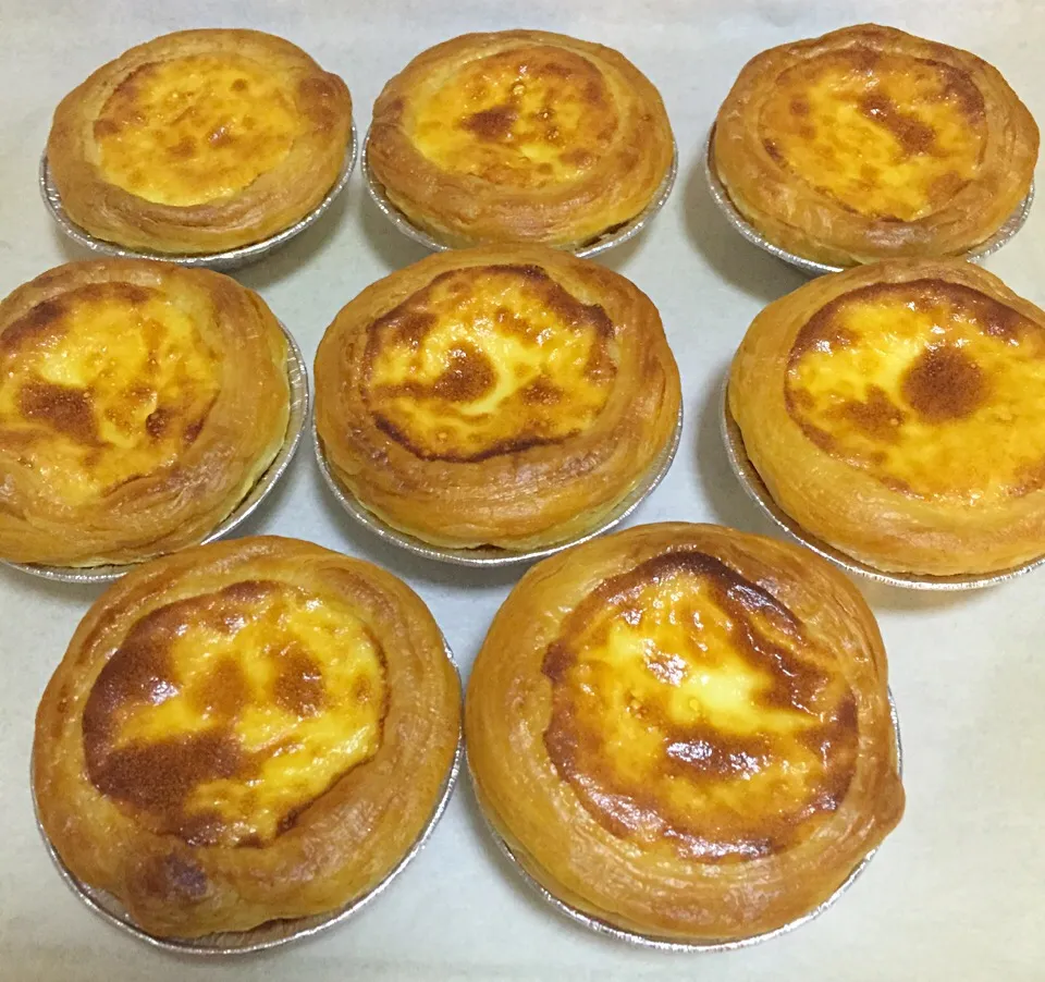 egg tart😋😋😋|爱吃鱼的大脸猫さん