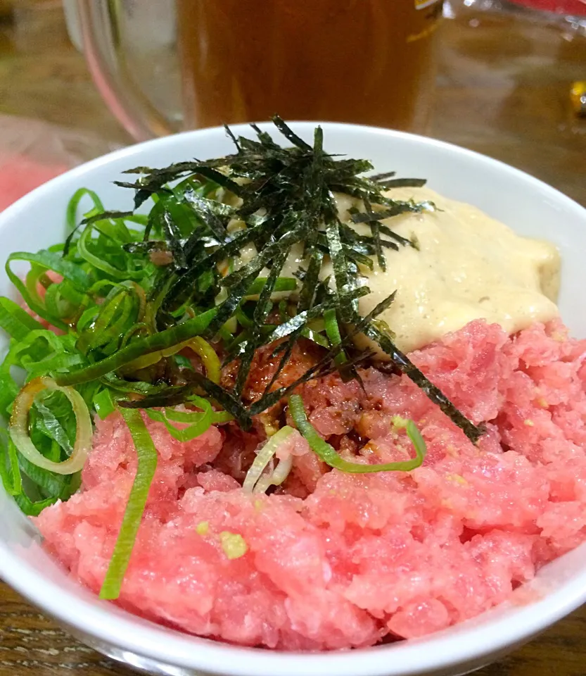 ねぎとろ丼😁‼️|Toru Satoさん