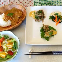 Snapdishの料理写真:ある日のランチ|Kimiko Kさん