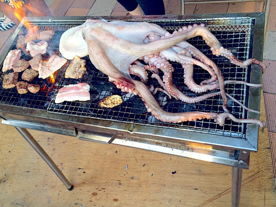 BBQ〜蛸|バリィちゃんさん