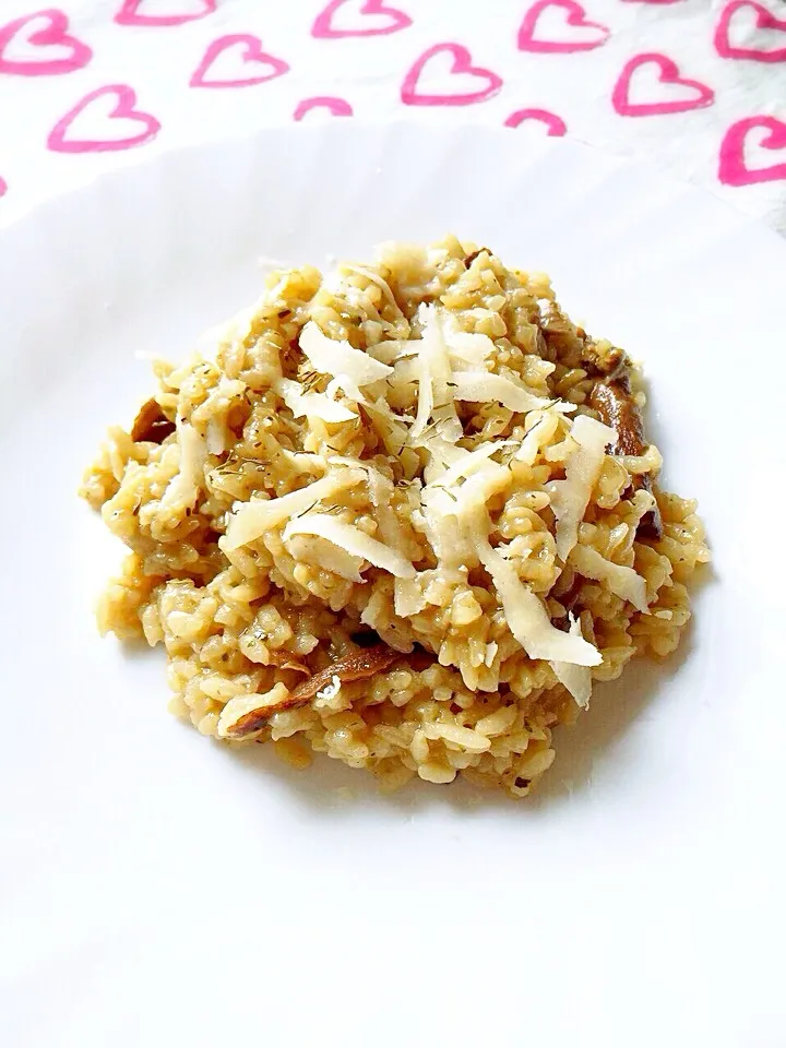 Porcini mushroom risotto|Bren Luiさん