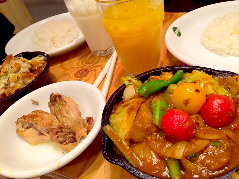 一日分の野菜カレー完全食セット|ちな姉＠水ノ智南英さん