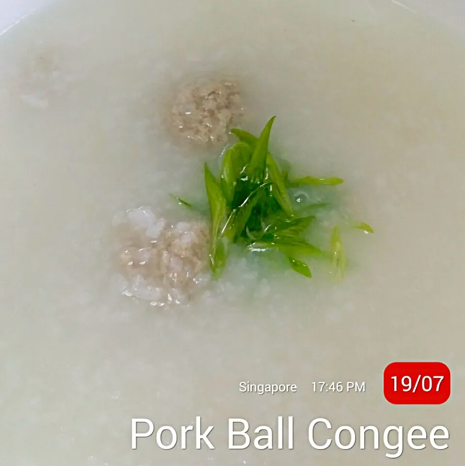 Pork Ball Congee|Chua Jeanさん