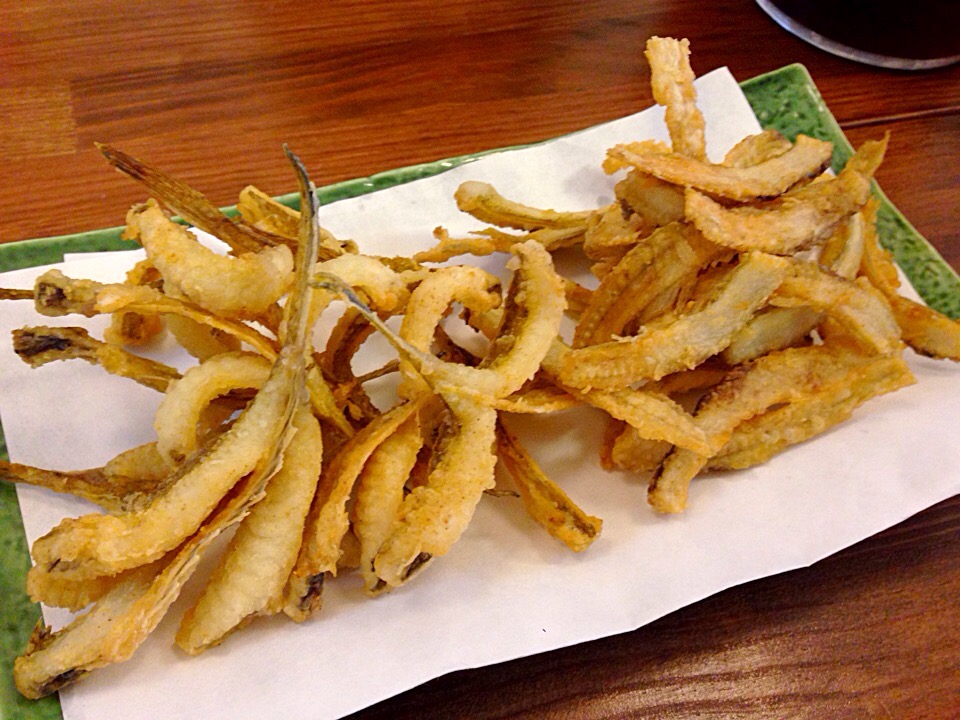 ガッチョの唐揚げ キスの骨せんべい Kazuyoshi Snapdish スナップディッシュ Id Iug8ja