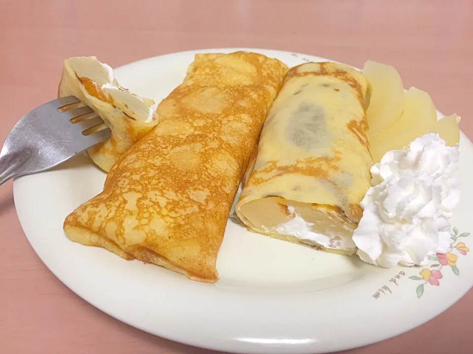 Peach crepe|ハーさん