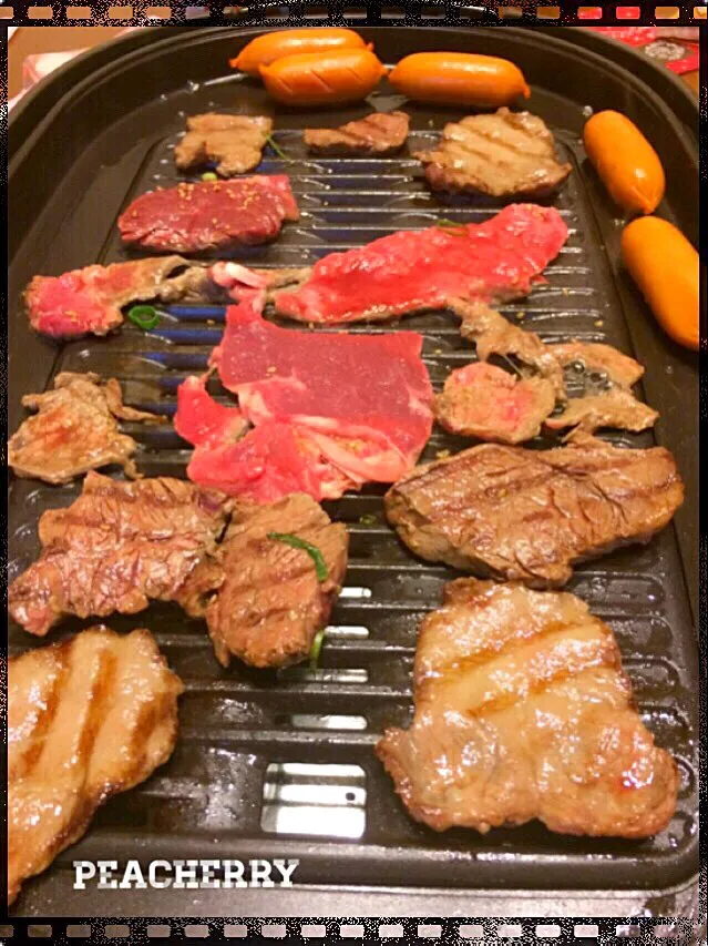 家族団欒😊焼肉〜o(♡´▽`♡)o|☆ぴ〜ちゃん☆さん