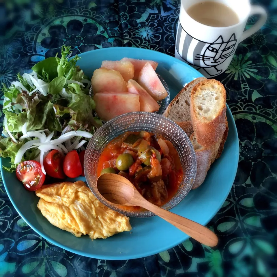 今日の朝ごはん|ぺんぎんさん