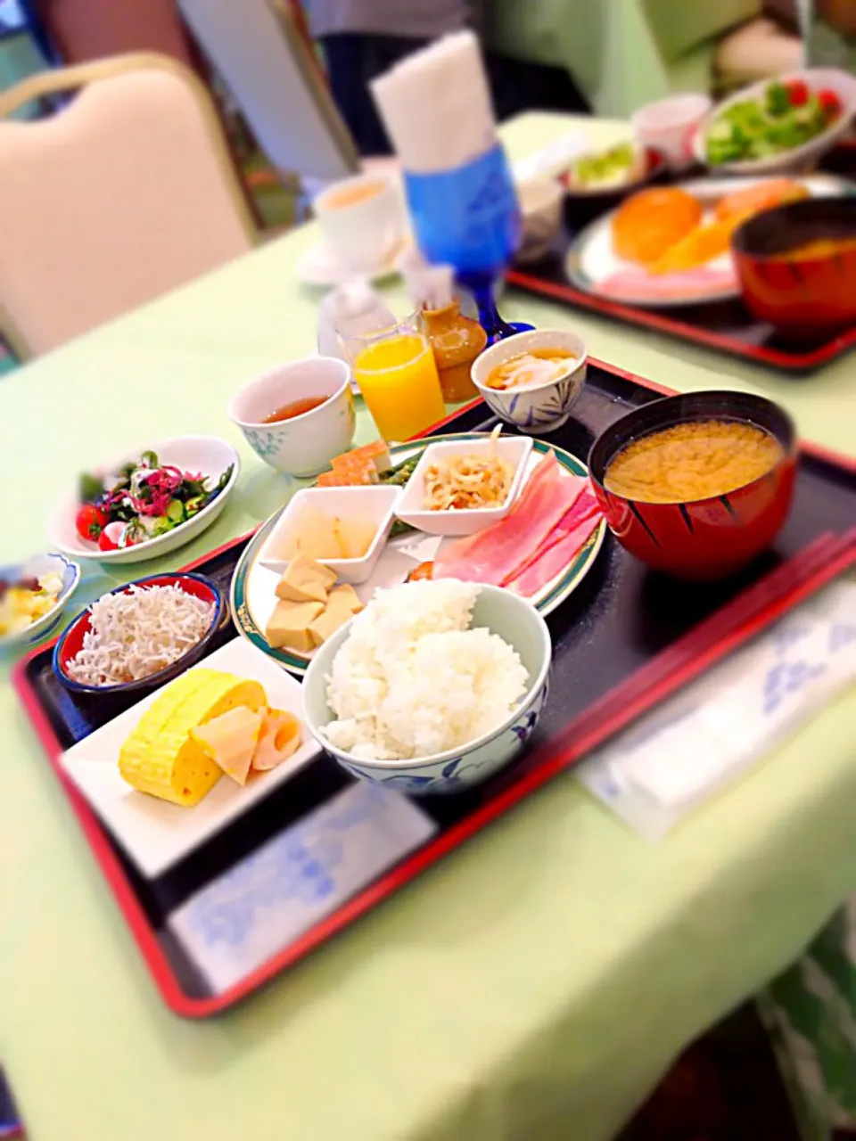 Snapdishの料理写真:朝ご飯⭐️バイキング|mamiさん