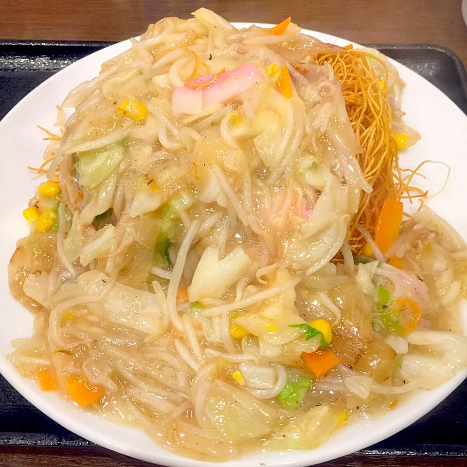 リンガーハットの野菜たっぷり皿うどん|aryuaryuさん