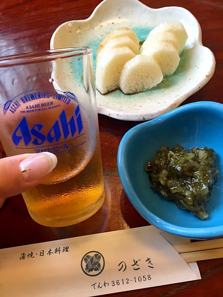 出張帰りのダーさんと、近所の鰻屋さんへ。|Tomomi Booさん