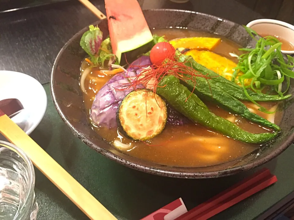 夏野菜カレーうどん|tomominさん