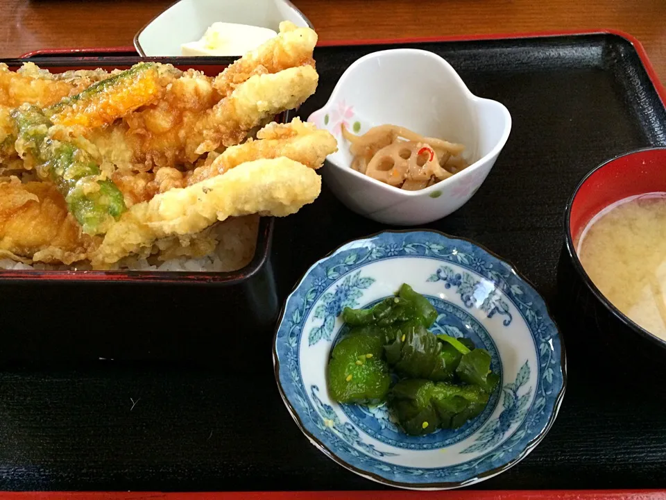 あな天重定食|あんぴーさん