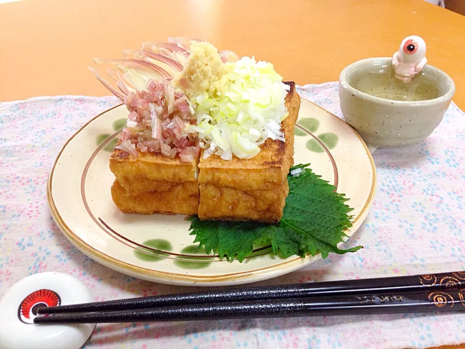 焼き厚揚げ!  (^-^)|Kei Satoさん