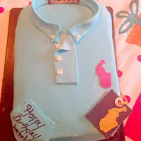 Snapdishの料理写真:polo shirt birthday cake|jessica samoleさん