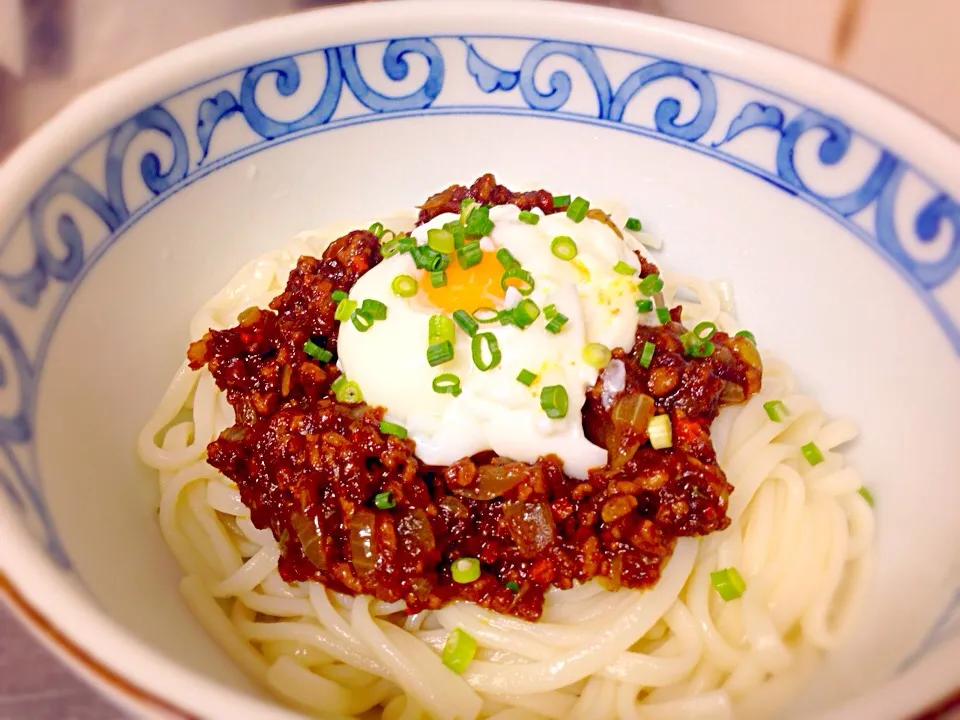 キーマカレー冷やしうどん|りょうぺーさん