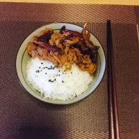 Snapdishの料理写真:肥牛饭|gelvkeさん