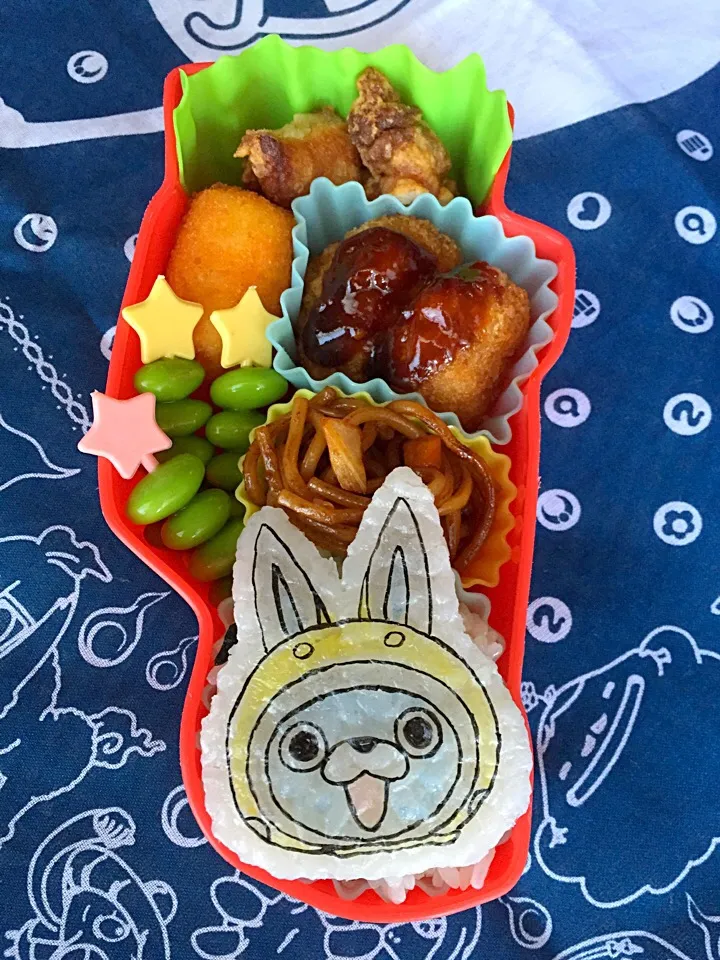 Snapdishの料理写真:学童弁当 ウサピョン|namimoさん